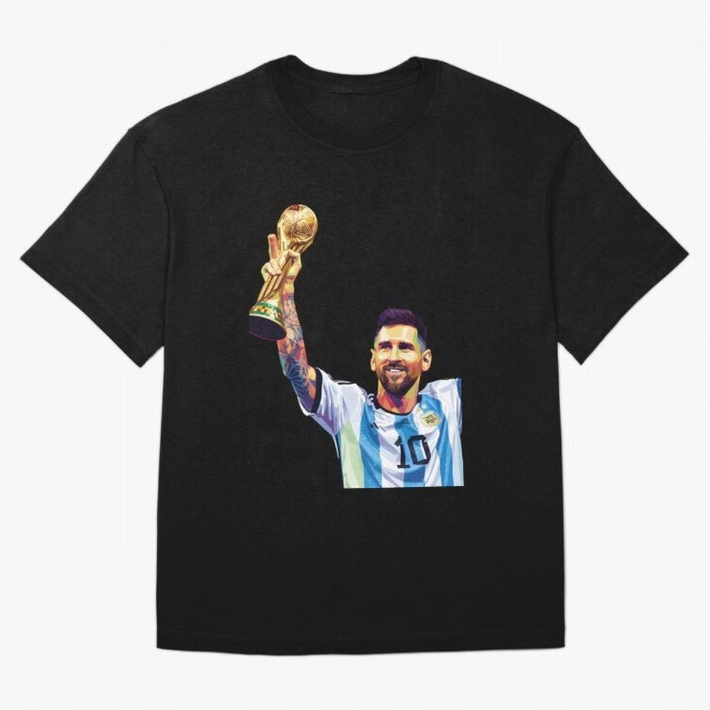Messi wpap pop art Oversized T-Shirt Unlock FIFA World Cup 2026 Featuring Neymar, France and Portugal Energy, Match Day Excitement, Supporter Culture, Golden Goals and Global Football Passion; Great for Watch Parties, Sports Bars, Family Nights,