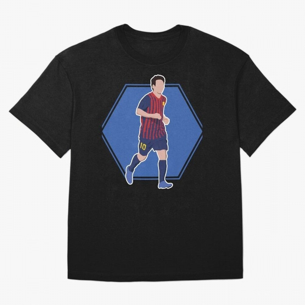 Messi Best Oversized T-Shirt Show Match Day Excitement for FIFA World Cup 2026 Connected to Neymar, Argentina Energy, Global Supporter Spirit, Legendary Goals, National Colors and Tournament Celebration; Made for Die Hard Supporters, Soccer Lovers,