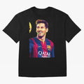 Messi wpap pop art Classic T-Shirt Follow FIFA World Cup 2026 Group Stage Featuring Cristiano Ronaldo, Haaland and CR7, Portugal, Spain and Germany Energy, Sports Nostalgia, International Competition, Famous Players and Unforgettable Victories;