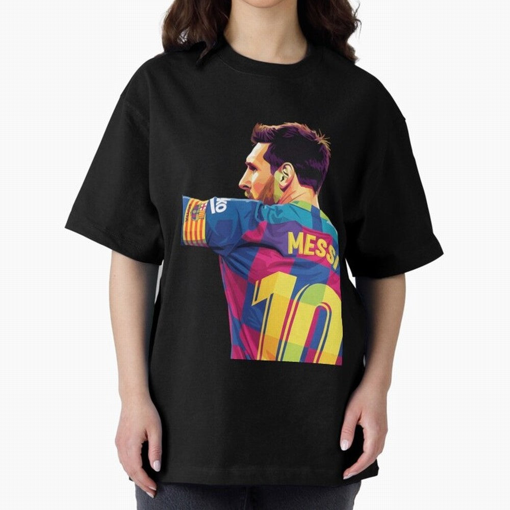Messi wpap pop art Classic T-Shirt Fuel Your Fan Pride for FIFA World Cup 2026 Spirit, Capturing France, Haaland and Mbappe, Football History, Final Match Energy, Crowd Noise and Once in a Lifetime Moments; Made for Collectors Who Enjoy Iconic