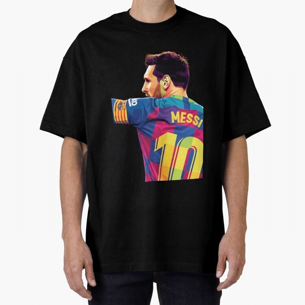 Messi wpap pop art Classic T-Shirt Fuel Your Fan Pride for FIFA World Cup 2026 Spirit, Capturing France, Haaland and Mbappe, Football History, Final Match Energy, Crowd Noise and Once in a Lifetime Moments; Made for Collectors Who Enjoy Iconic