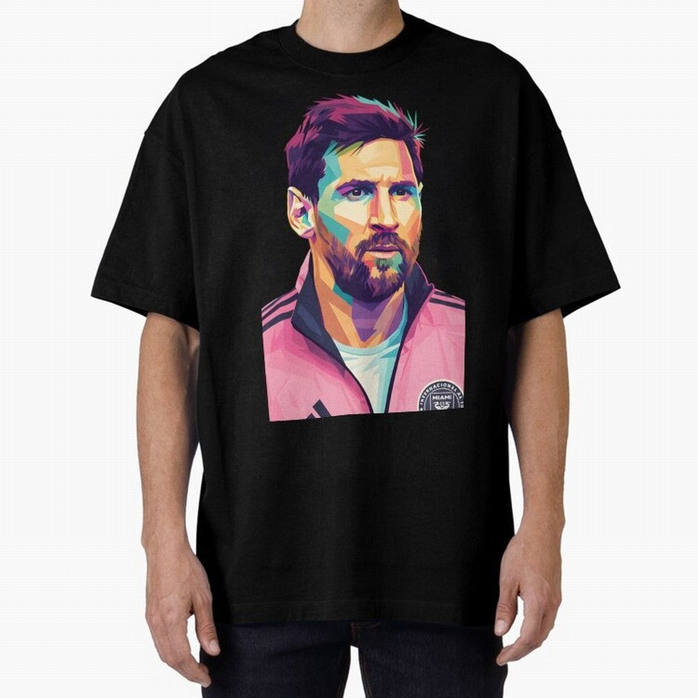 Messi wpap pop art Classic T-Shirt Make Every Kick Count in the FIFA World Cup 2026 Group Stage Journey through Mbappe and Neymar Highlights, Argentina, France and Brazil Pride, Retro Football Energy, Iconic Rivalries, Trophy Chase Drama and