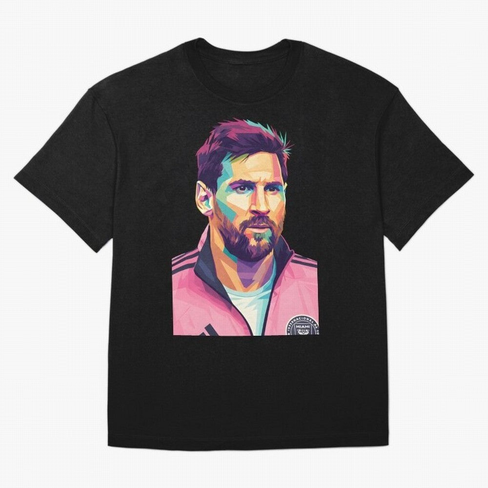 Messi wpap pop art Classic T-Shirt Make Every Kick Count in the FIFA World Cup 2026 Group Stage Journey through Mbappe and Neymar Highlights, Argentina, France and Brazil Pride, Retro Football Energy, Iconic Rivalries, Trophy Chase Drama and