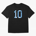 10 - Lionel Messi - Argentina Colours Classic T-Shirt Celebrate Global Passion for FIFA World Cup 2026 Spirit, Filled with Brazil, Neymar, Stadium Memories, Football Loyalty, International Chants and Championship Tradition; Made for Die Hard