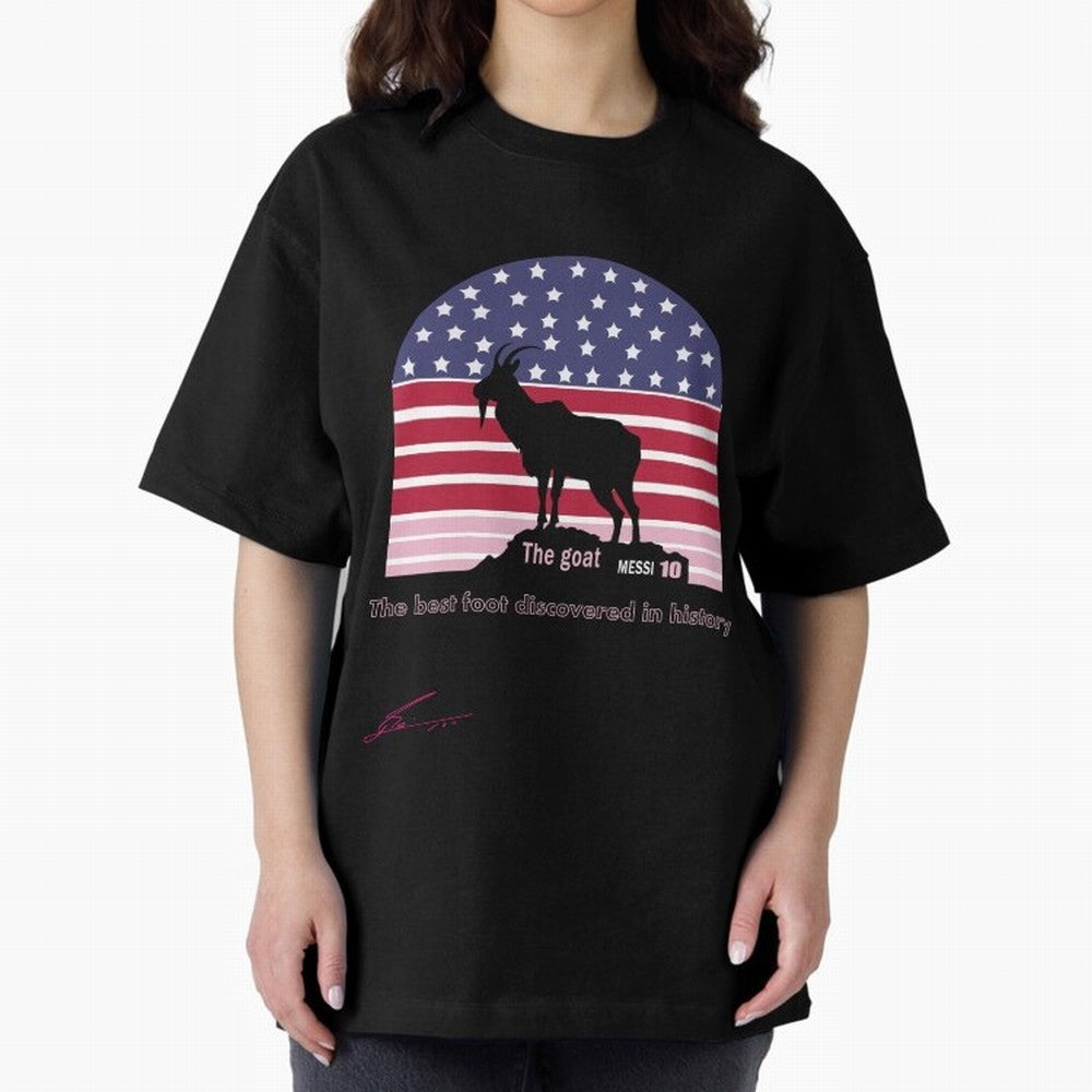 Messi with Inter Miami in the United States Leo the goat 10 Classic T-Shirt Wear the Spirit of Global Football Passion for FIFA World Cup 2026 USA Canada Mexico, Centered on Messi and Cristiano Ronaldo, France and Portugal, Football Passion,