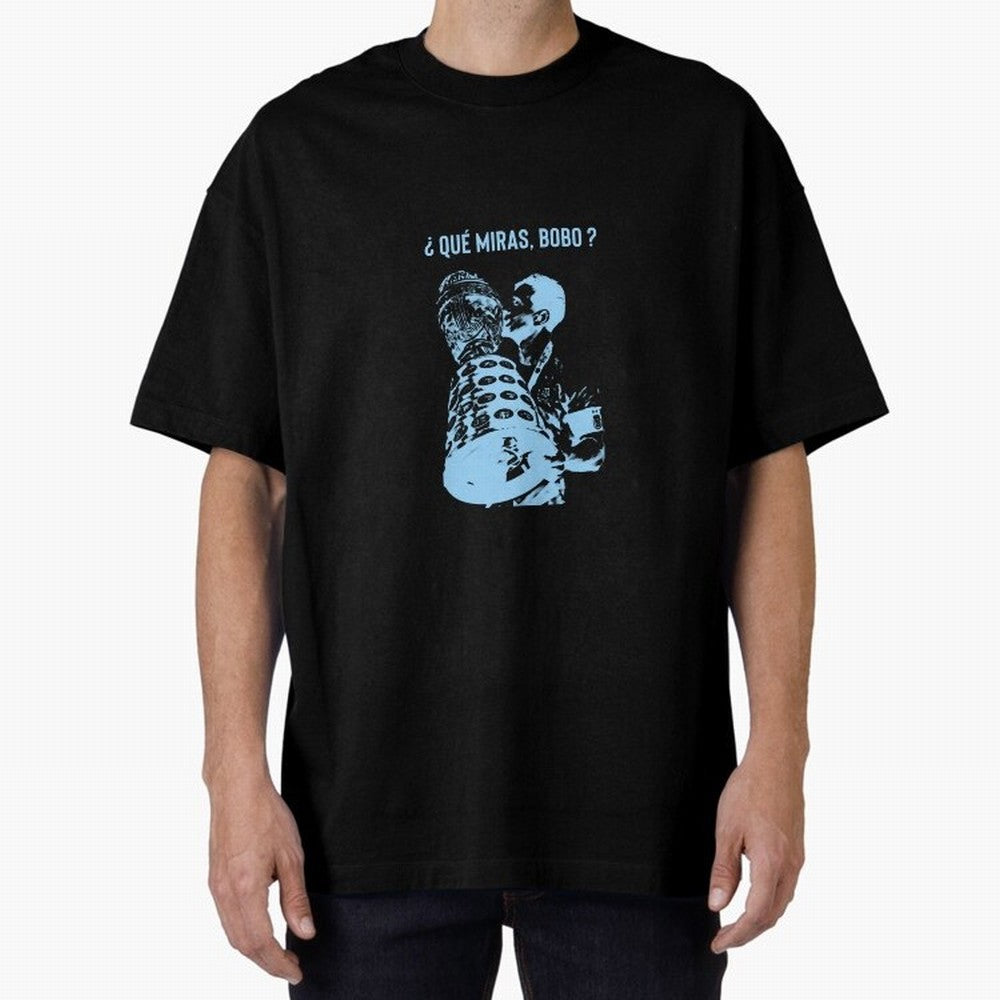 ?Que miras bobo? Oversized T-Shirt Represent FIFA World Cup 2026 Built around Neymar, Haaland and Cristiano Ronaldo, Argentina Energy, Championship Spirit, Famous Goals, Roaring Crowds and International Football Unity; Perfect for Fans, Collectors,