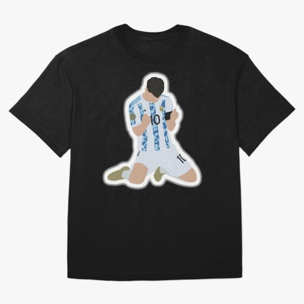 Messi Pop Art Portrait Classic T-Shirt Unlock the FIFA World Cup 2026 Group Stage Journey through Haaland and Mbappe Highlights, Portugal, Spain and Germany Pride, Retro Football Energy, Iconic Rivalries, Trophy Chase Drama and Stadium Atmosphere;