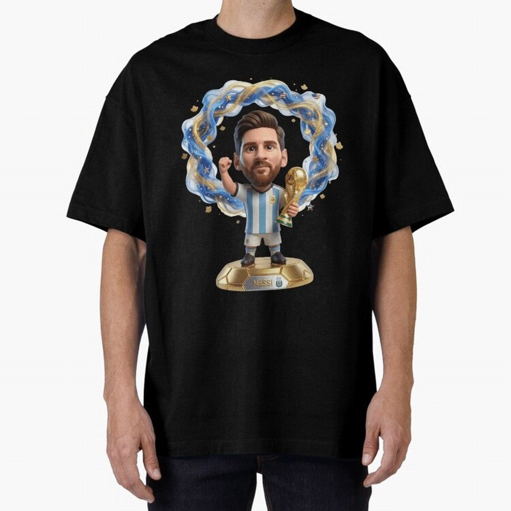 Messi Argentina 2026 - Legend Soccer Chibi 3D Classic T-Shirt Relive Legendary Nights from Global Football Passion for FIFA World Cup 2026 USA Canada Mexico, Made for Messi and Cristiano Ronaldo, Argentina, Champion Mindset, Group Stage Buzz,