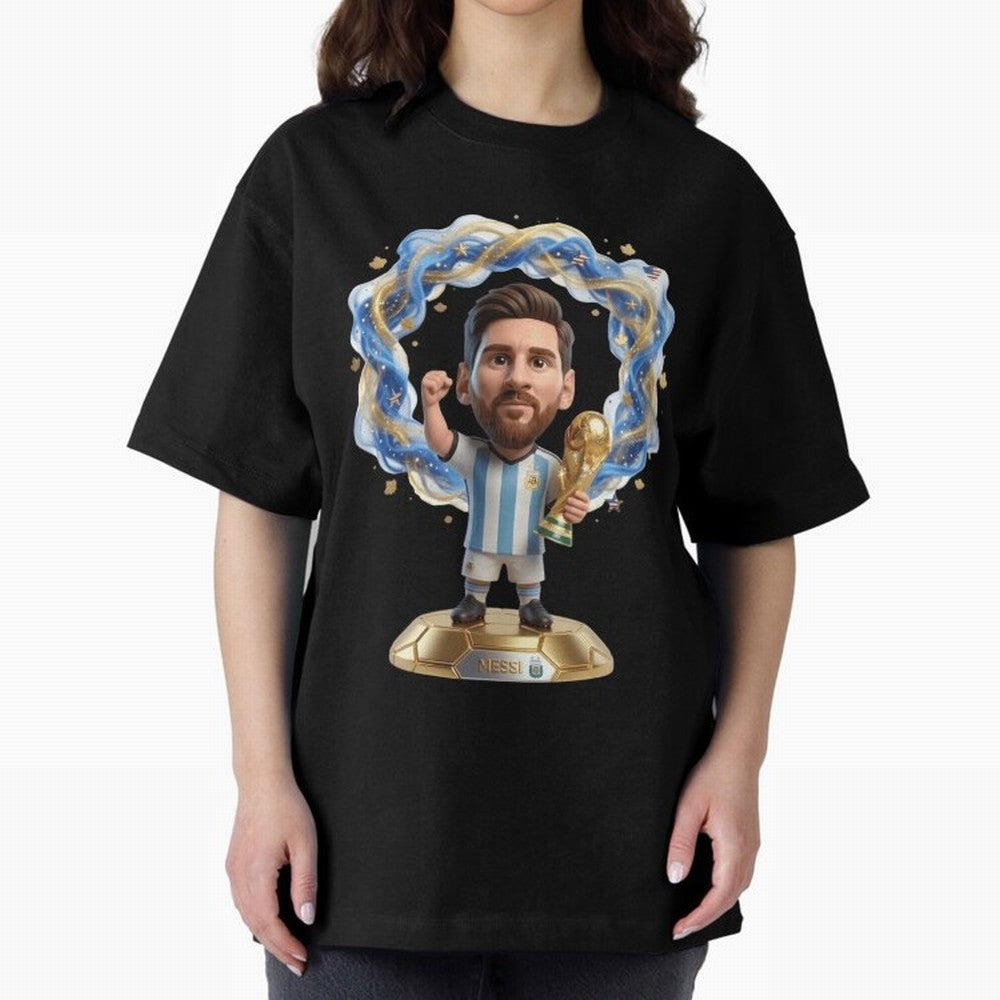Messi Argentina 2026 - Legend Soccer Chibi 3D Classic T-Shirt Relive Legendary Nights from Global Football Passion for FIFA World Cup 2026 USA Canada Mexico, Made for Messi and Cristiano Ronaldo, Argentina, Champion Mindset, Group Stage Buzz,