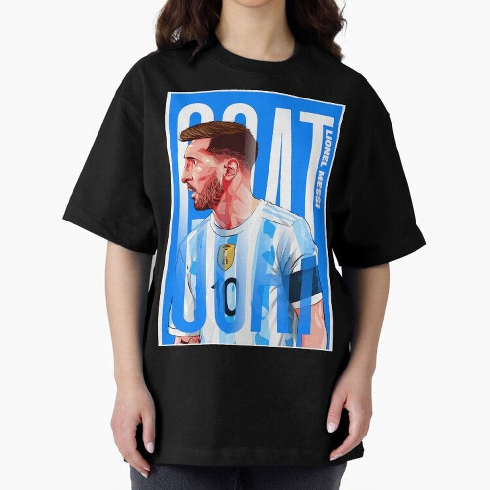 Messi The GOAT Classic T-Shirt Cheer for FIFA World Cup 2026 Group Stage Capturing Cristiano Ronaldo, Argentina, France and Brazil Energy, Worldwide Fan Energy, Dramatic Goals, Stadium Lights and Championship Celebrations; Perfect for Supporters