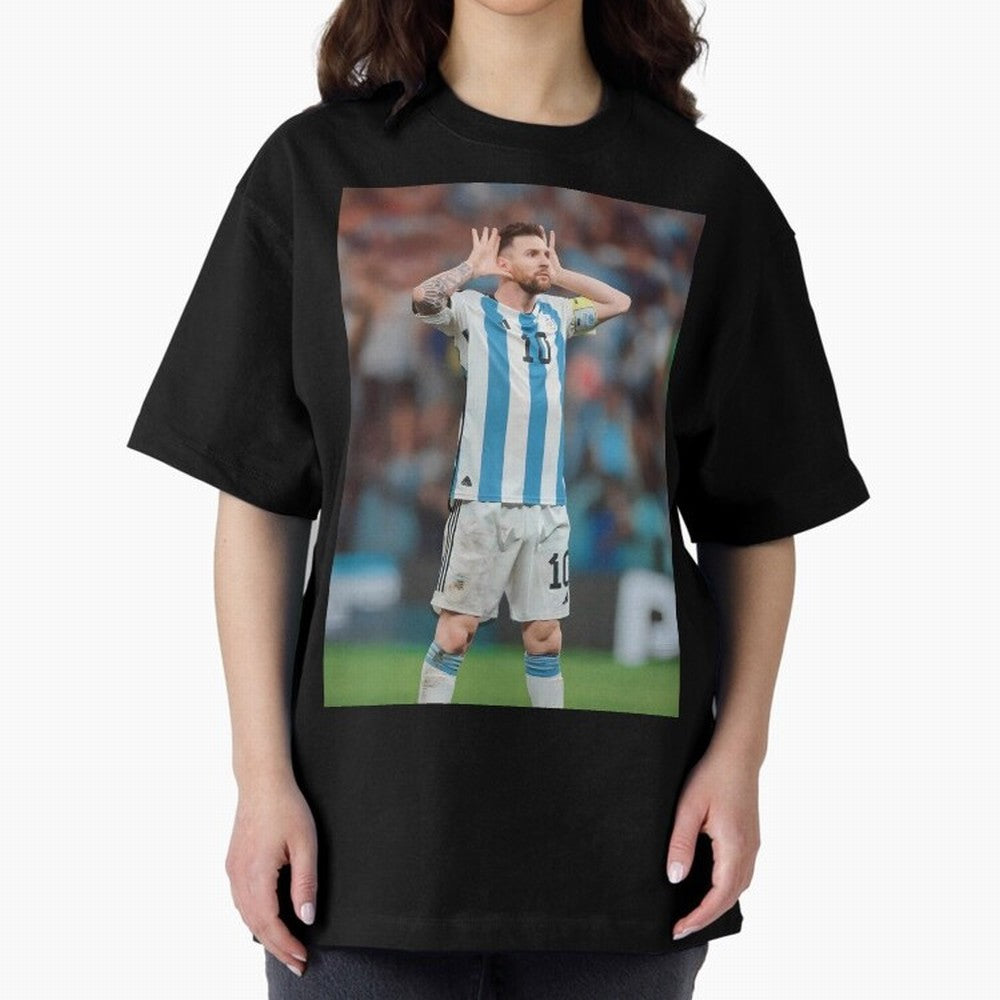 Lionel Messi In Qatar Wolrd Cup Classic T-Shirt Live the Energy of the FIFA World Cup 2026 USA Canada Mexico Journey through Messi, CR7 and Mbappe Highlights, Spain and Netherlands Pride, Classic Soccer Heritage, Championship Pressure, Fan Loyalty