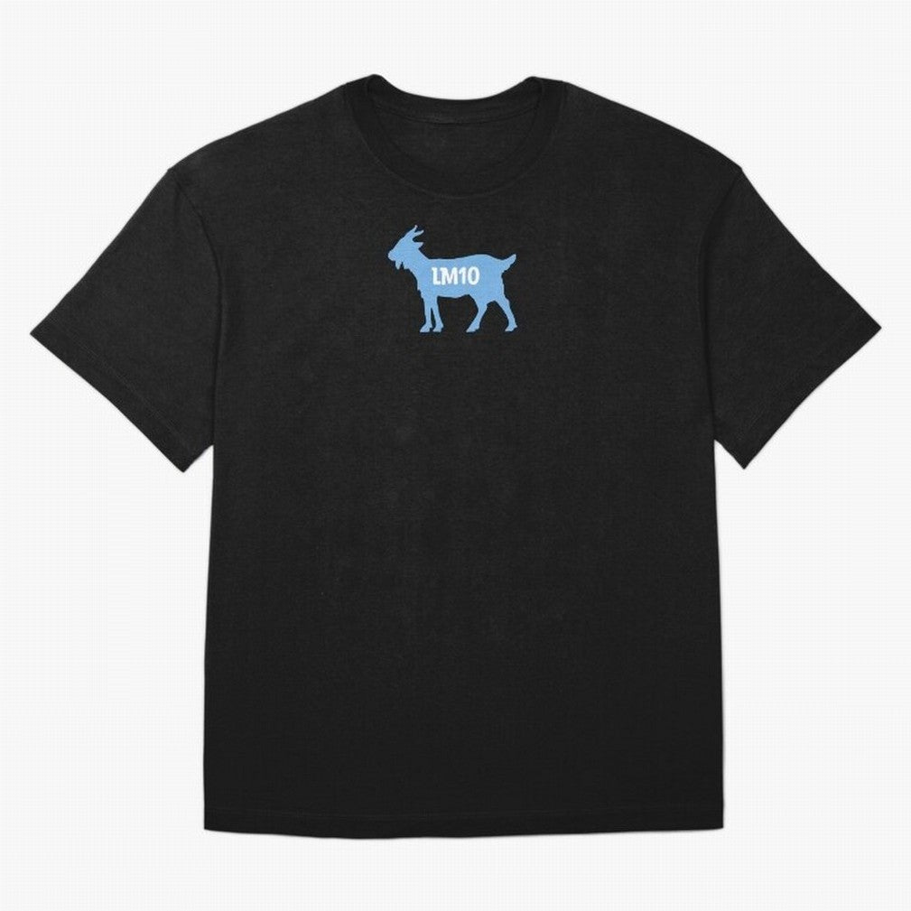 LM10 GOAT - Lionel Messi Oversized T-Shirt Follow Every Goal of FIFA World Cup 2026 USA Canada Mexico Spirit, Featuring England, Cristiano Ronaldo, Football Passion, Legendary Performances, Festival Vibes and Supporter Community; Great for Watch