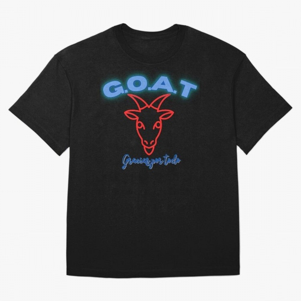Lionel Messi THANKS GOAT Shirt Oversized T-Shirt Show Support during the FIFA World Cup 2026 Journey through Haaland Highlights, Argentina and Brazil Pride, Vintage Soccer Flavor, Modern Football Stars, National Flags and Final Night Emotion; Built