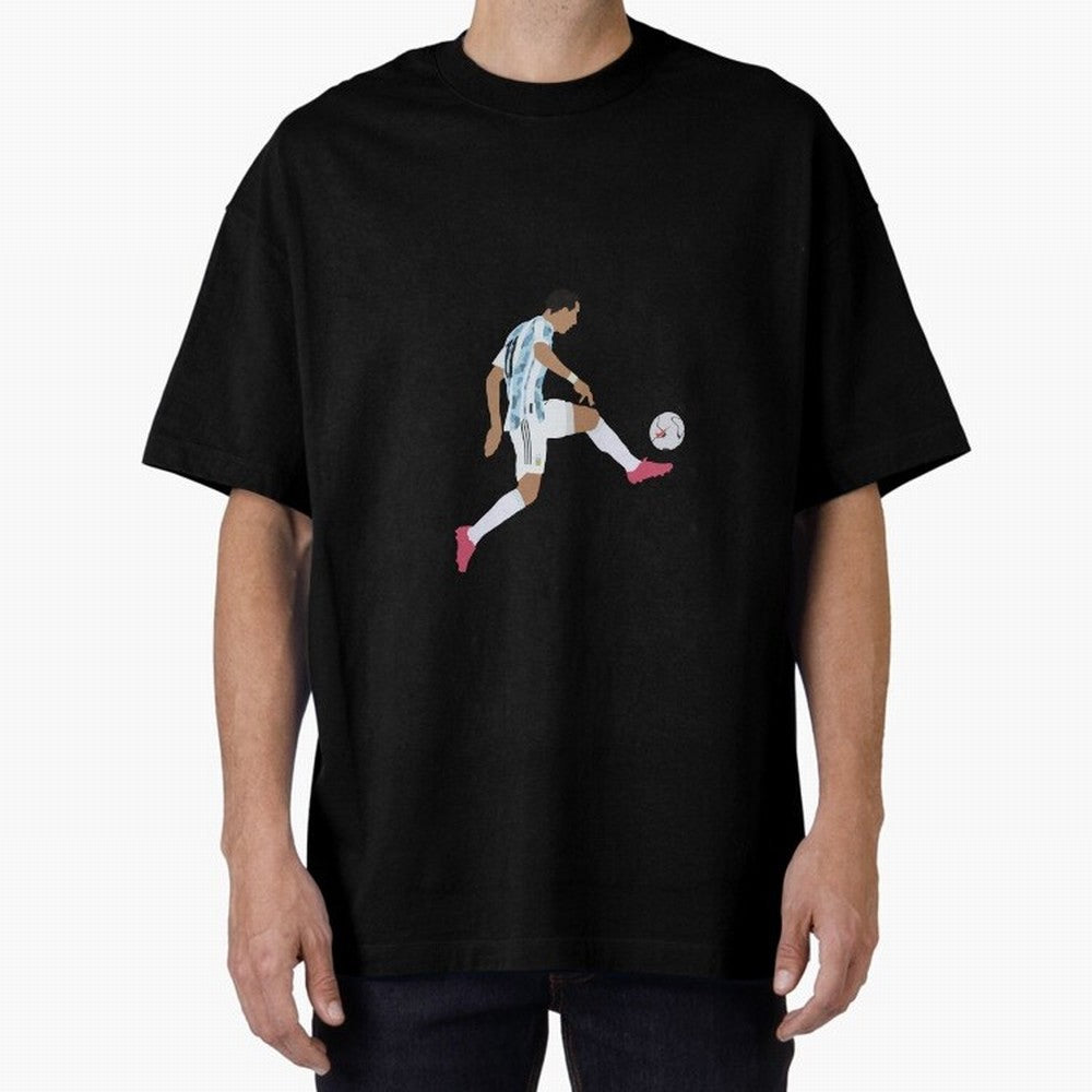 Angel Di Maria Argentina Football Player Classic T-Shirt Celebrate Football Heritage in the FIFA World Cup 2026 Group Stage Journey through CR7 and Messi Highlights, Argentina and Brazil Pride, Vintage Soccer Flavor, Modern Football Stars, National