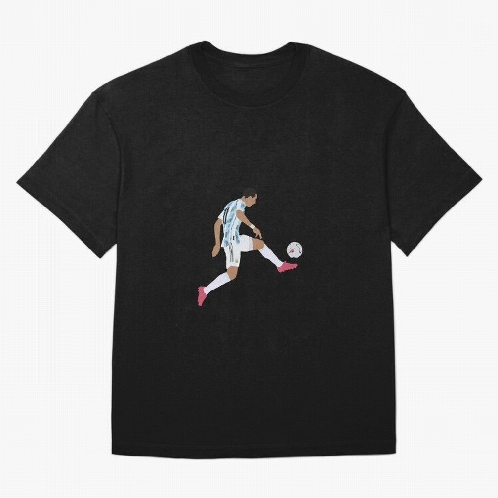 Angel Di Maria Argentina Football Player Classic T-Shirt Celebrate Football Heritage in the FIFA World Cup 2026 Group Stage Journey through CR7 and Messi Highlights, Argentina and Brazil Pride, Vintage Soccer Flavor, Modern Football Stars, National