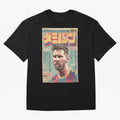 Messi the Goat Japanese Vintage Poster Classic T-Shirt Celebrate Classic Football Spirit in FIFA World Cup 2026 USA Canada Mexico Celebrating Messi, Spain Energy, Tournament Hype, Historic Matchups, Family Viewing Parties and Global Sports Pride;