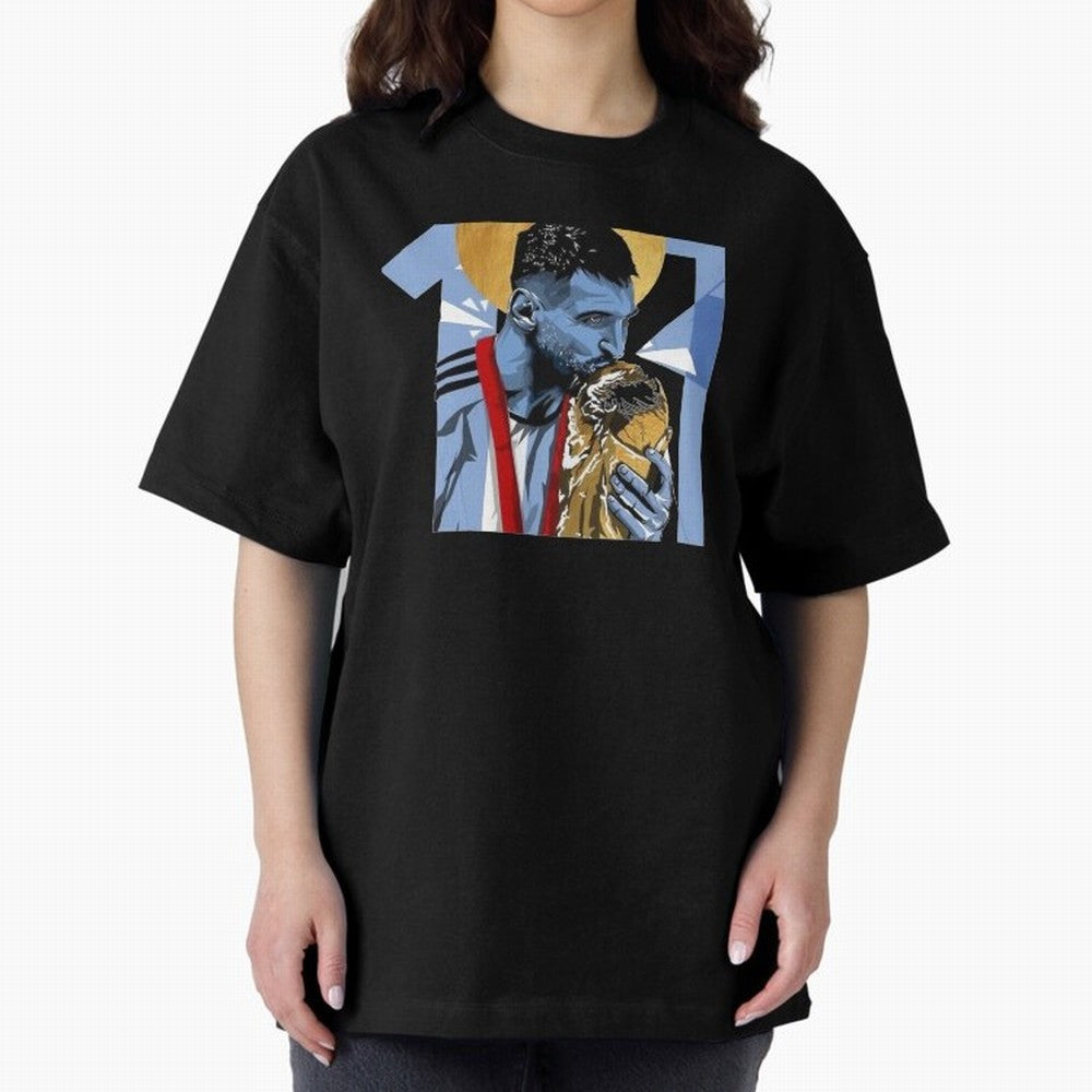 Messi goat Classic T-Shirt Celebrate Golden Goal Energy in Global Football Passion for FIFA World Cup 2026, Highlighting Mbappe, Spain and Netherlands, Retro Football Energy, Iconic Rivalries, Trophy Chase Drama and Stadium Atmosphere; Perfect for