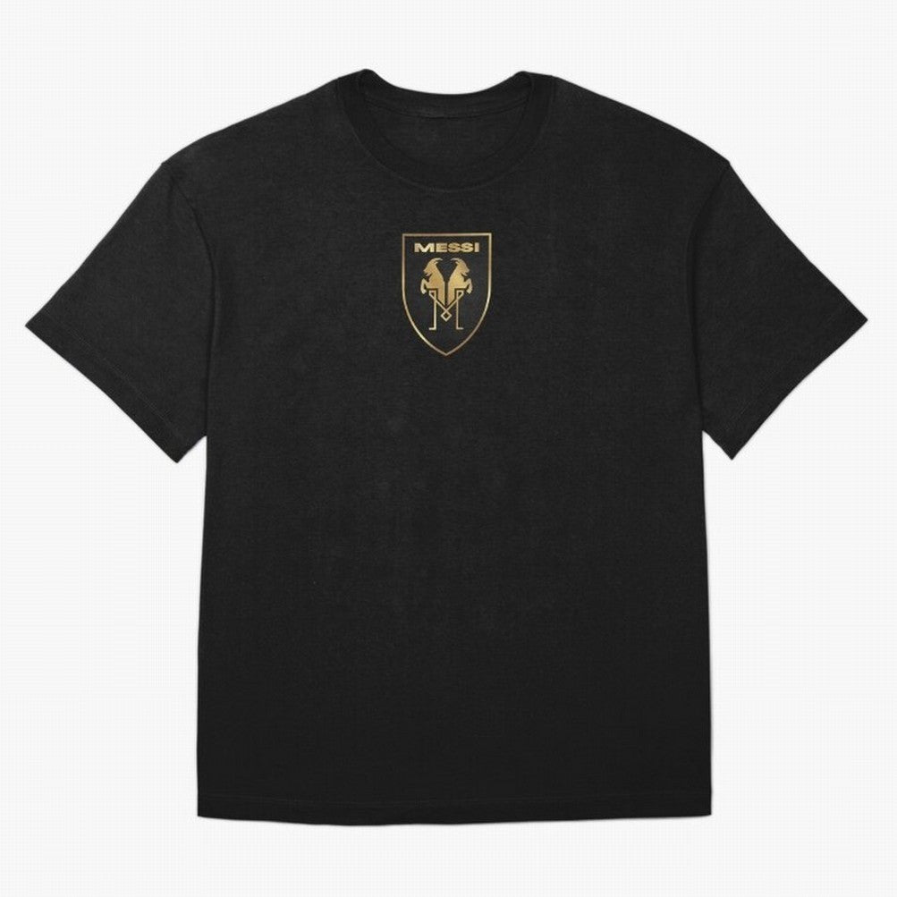 Inter Miami Noche d'or Black and Gold Classic T-Shirt Join Global Football Passion for FIFA World Cup 2026 USA Canada Mexico, Filled with Mbappe and Neymar, Spain, Goal Celebration Energy, Supporter Heritage, Football Icons and Worldwide Tournament