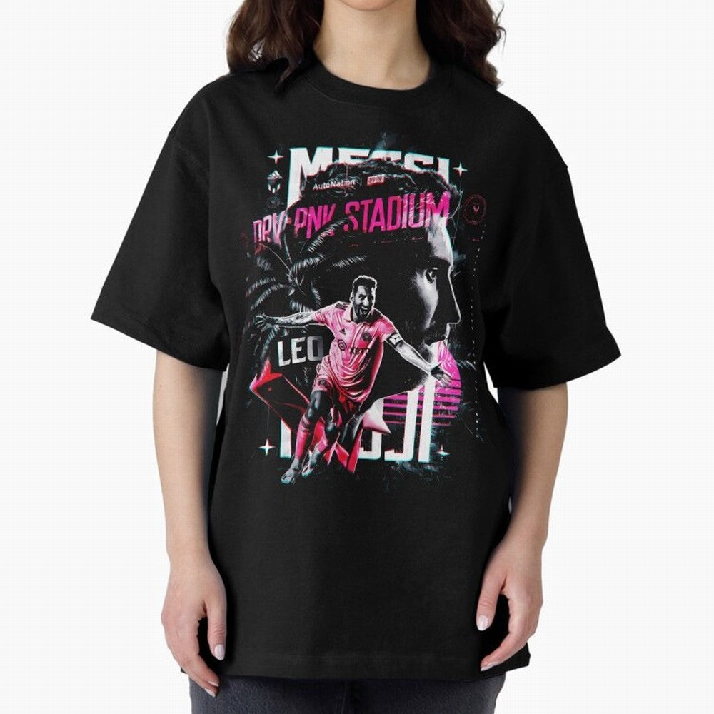 Messi The GOAT Oversized T-Shirt Stand with FIFA World Cup 2026 Group Stage Made for Messi, Neymar and Mbappe, France Energy, Classic Soccer Heritage, Championship Pressure, Fan Loyalty and International Pride; Ideal for Fans Who Follow Messi,