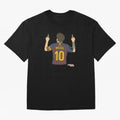 Lionel Messi's famous gesture of pointing to the sky Classic T-Shirt Fuel Your Fan Pride for FIFA World Cup 2026 Made for CR7, England and Germany Energy, Sports Nostalgia, International Competition, Famous Players and Unforgettable Victories;