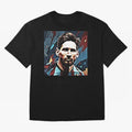 Messi The GOAT Oversized T-Shirt Make Game Day About Global Football Passion for FIFA World Cup 2026, Inspired by Mbappe and Neymar, Germany, Sports Nostalgia, International Competition, Famous Players and Unforgettable Victories; Ideal for Fans
