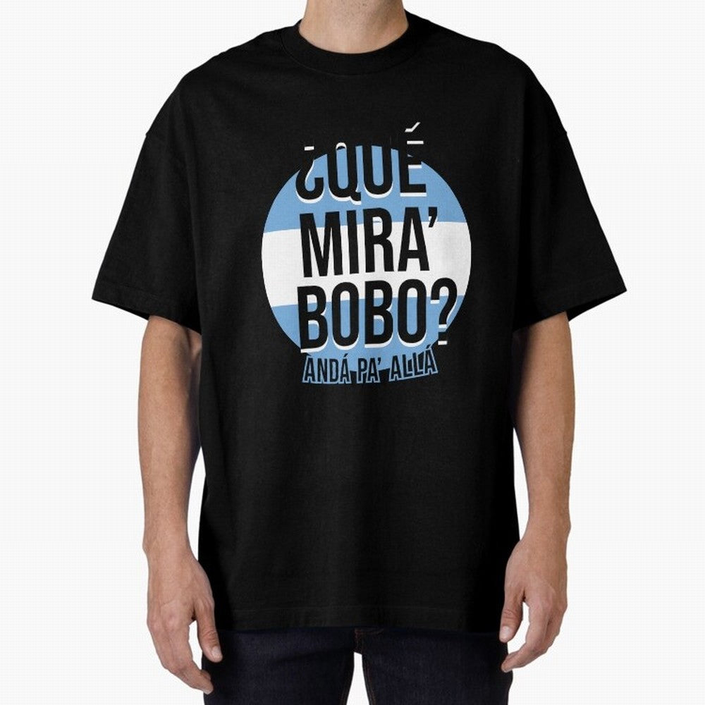 Messi - What do you look silly? Go over there - Lionel Messi shirt meme v3 Oversized T-Shirt Show Up for the Glory of Global Football Passion for FIFA World Cup 2026 USA Canada Mexico, Driven by Neymar, Haaland and Cristiano Ronaldo, England and
