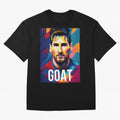 Messi Pop Art Portrait Classic T-Shirt Relive Match Day Hype around FIFA World Cup 2026 USA Canada Mexico, Mbappe, Brazil, Stadium Chants, National Pride, Trophy Dreams and Unforgettable Football Memories; Created for Match Day Parties, Soccer