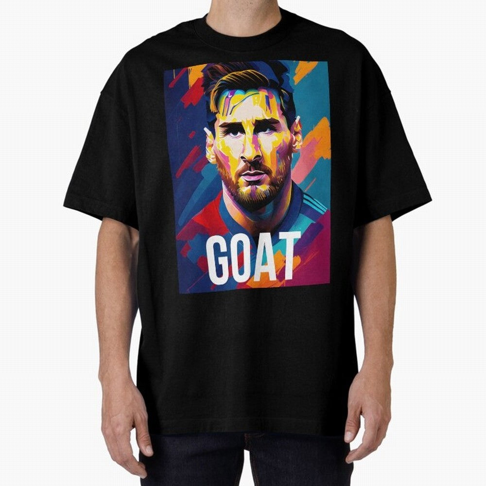 Messi Pop Art Portrait Classic T-Shirt Relive Match Day Hype around FIFA World Cup 2026 USA Canada Mexico, Mbappe, Brazil, Stadium Chants, National Pride, Trophy Dreams and Unforgettable Football Memories; Created for Match Day Parties, Soccer
