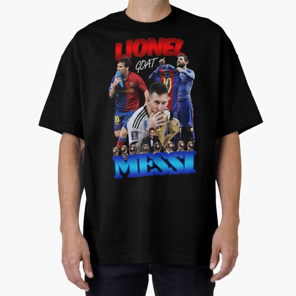 Messi The GOAT Classic T-Shirt Celebrate Rivalries and Pride in FIFA World Cup 2026 USA Canada Mexico Spirit, Made for Argentina and Brazil, Messi and Cristiano Ronaldo, Football Passion, Legendary Performances, Festival Vibes and Supporter