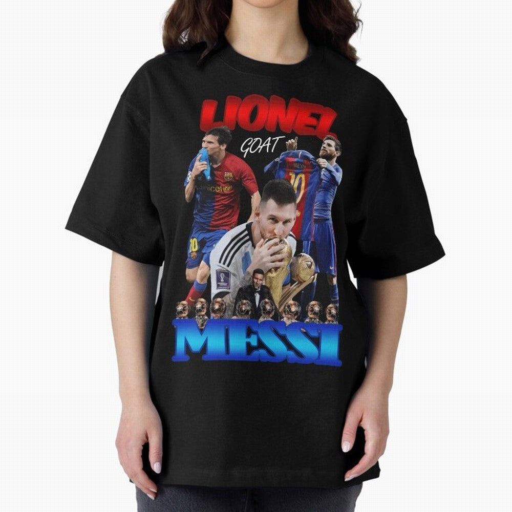 Messi The GOAT Classic T-Shirt Celebrate Rivalries and Pride in FIFA World Cup 2026 USA Canada Mexico Spirit, Made for Argentina and Brazil, Messi and Cristiano Ronaldo, Football Passion, Legendary Performances, Festival Vibes and Supporter