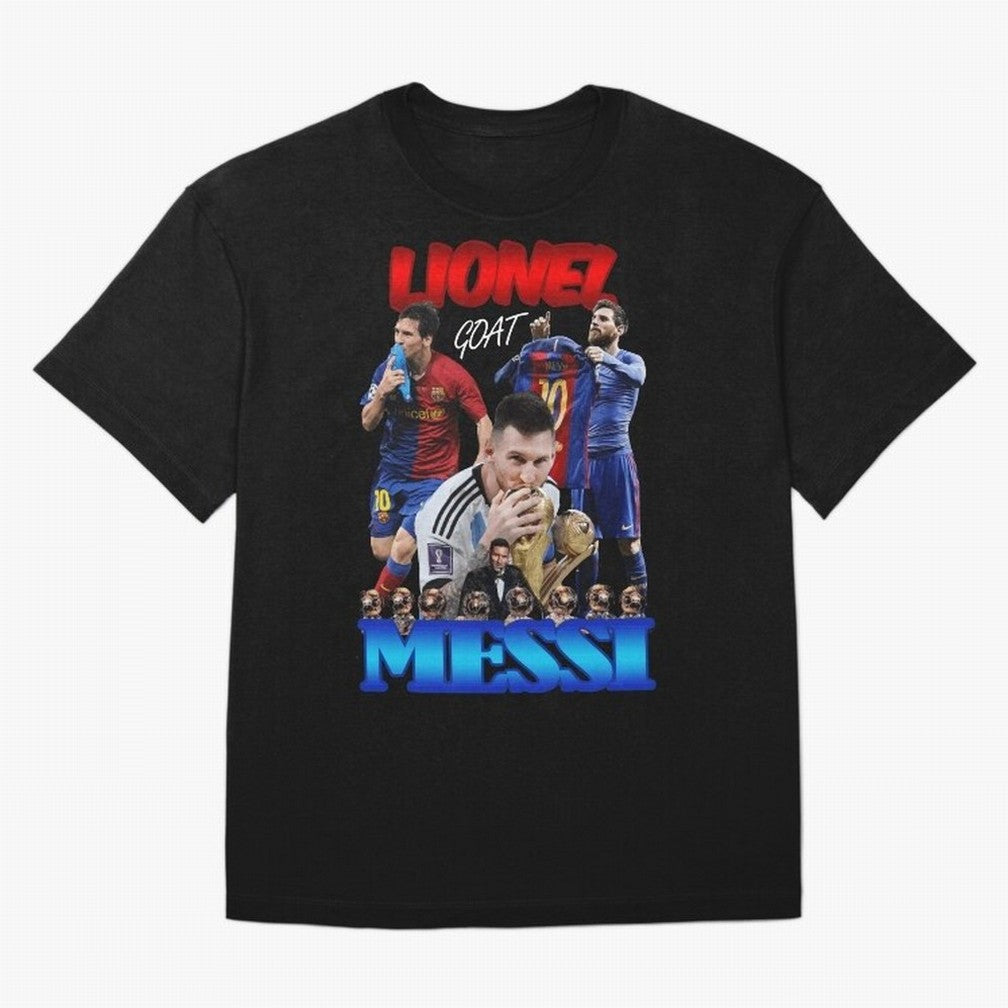 Messi The GOAT Classic T-Shirt Celebrate Rivalries and Pride in FIFA World Cup 2026 USA Canada Mexico Spirit, Made for Argentina and Brazil, Messi and Cristiano Ronaldo, Football Passion, Legendary Performances, Festival Vibes and Supporter