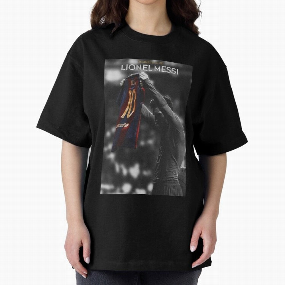 Lionel Messi GOAT Boxy T-Shirt Remember FIFA World Cup 2026 USA Canada Mexico for Fans of Cristiano Ronaldo, Haaland and CR7 and Portugal, Spain and Germany, Bringing Champion Mindset, Group Stage Buzz, Knockout Tension and Passionate Fan Culture;