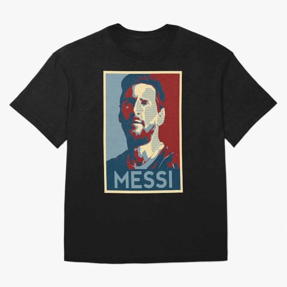 Lionel Messi Oversized T-Shirt Show Championship Spirit for FIFA World Cup 2026 USA Canada Mexico for Fans of Haaland and Mbappe and Argentina and Brazil, Bringing Championship Spirit, Famous Goals, Roaring Crowds and International Football Unity;