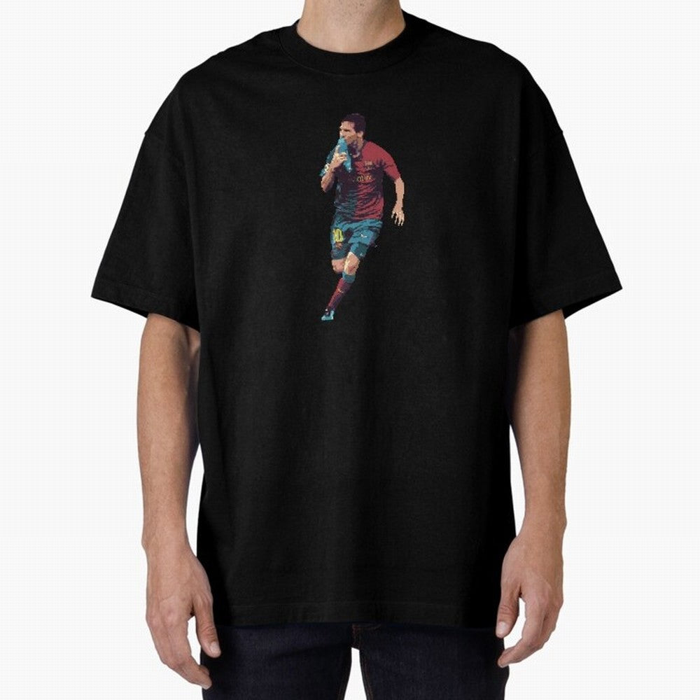 Lionel Messi Oversized T-Shirt Fuel FIFA World Cup 2026 USA Canada Mexico for Fans of Cristiano Ronaldo, Haaland and CR7 and England, France and Netherlands, Bringing Stadium Memories, Football Loyalty, International Chants and Championship