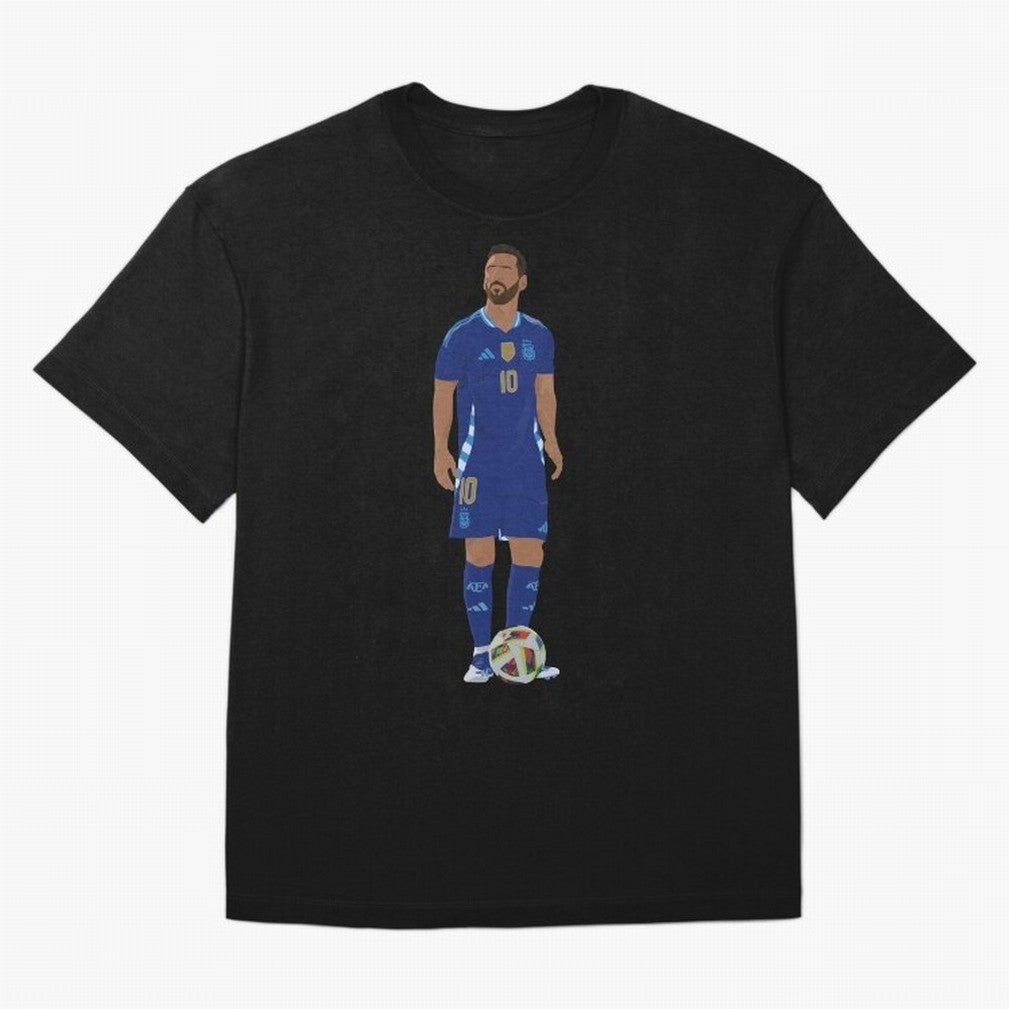 Leo Messi Classic T-Shirt Honor Football Greatness during Global Football Passion for FIFA World Cup 2026, Highlighting Cristiano Ronaldo, Haaland and CR7, France, Sports Nostalgia, International Competition, Famous Players and Unforgettable