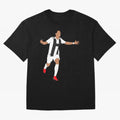 Ronaldo Oversized T-Shirt Support FIFA World Cup 2026 USA Canada Mexico Spirit, Featuring Brazil, CR7 and Messi, Global Supporter Spirit, Legendary Goals, National Colors and Tournament Celebration; Created for Match Day Parties, Soccer Gifts, Fan