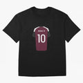 Neymar 2020/21 Jersey Oversized T-Shirt Cheer for FIFA World Cup 2026 Capturing CR7 and Messi, Brazil Energy, Classic Soccer Heritage, Championship Pressure, Fan Loyalty and International Pride; Made for Die Hard Supporters, Soccer Lovers, Game Day