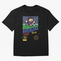 FC Barcelona (8-bit Football / Soccer Videogame Cart) Essential T-Shirt Spotlight Match Day Hype around FIFA World Cup 2026 USA Canada Mexico, Neymar, Haaland and Cristiano Ronaldo, England, France and Netherlands, Fan Favorite Moments, National