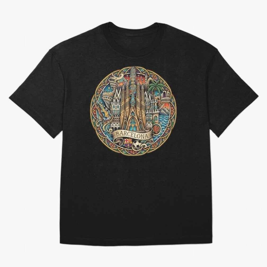 BARCELONA Classic T-Shirt Support Iconic Players in FIFA World Cup 2026 for Fans of Messi, Neymar and Mbappe and Argentina, France and Brazil, Bringing Classic Soccer Heritage, Championship Pressure, Fan Loyalty and International Pride; Perfect for