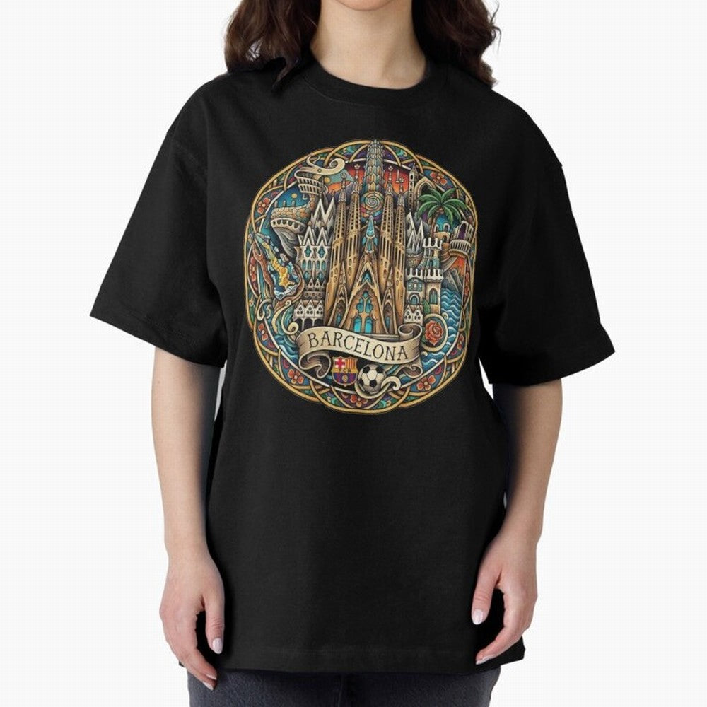BARCELONA Classic T-Shirt Support Iconic Players in FIFA World Cup 2026 for Fans of Messi, Neymar and Mbappe and Argentina, France and Brazil, Bringing Classic Soccer Heritage, Championship Pressure, Fan Loyalty and International Pride; Perfect for