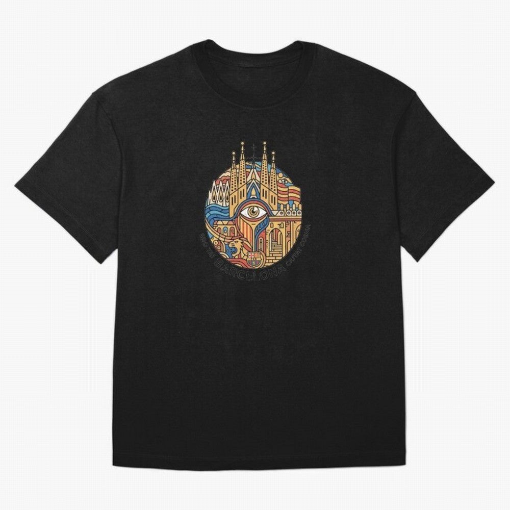 BARCELONA Oversized T-Shirt Feel International Energy from Match Day Hype around FIFA World Cup 2026 Group Stage, CR7 and Messi, Netherlands, Supporter Pride, Iconic Celebrations, Legendary Names and Global Match Day Energy; Made for Die Hard