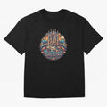 BARCELONA Oversized T-Shirt Celebrate Unforgettable Nights in Global Football Passion for FIFA World Cup 2026 Group Stage, Built around CR7 and Messi, Brazil, Portugal and Argentina, Football Passion, Legendary Performances, Festival Vibes and