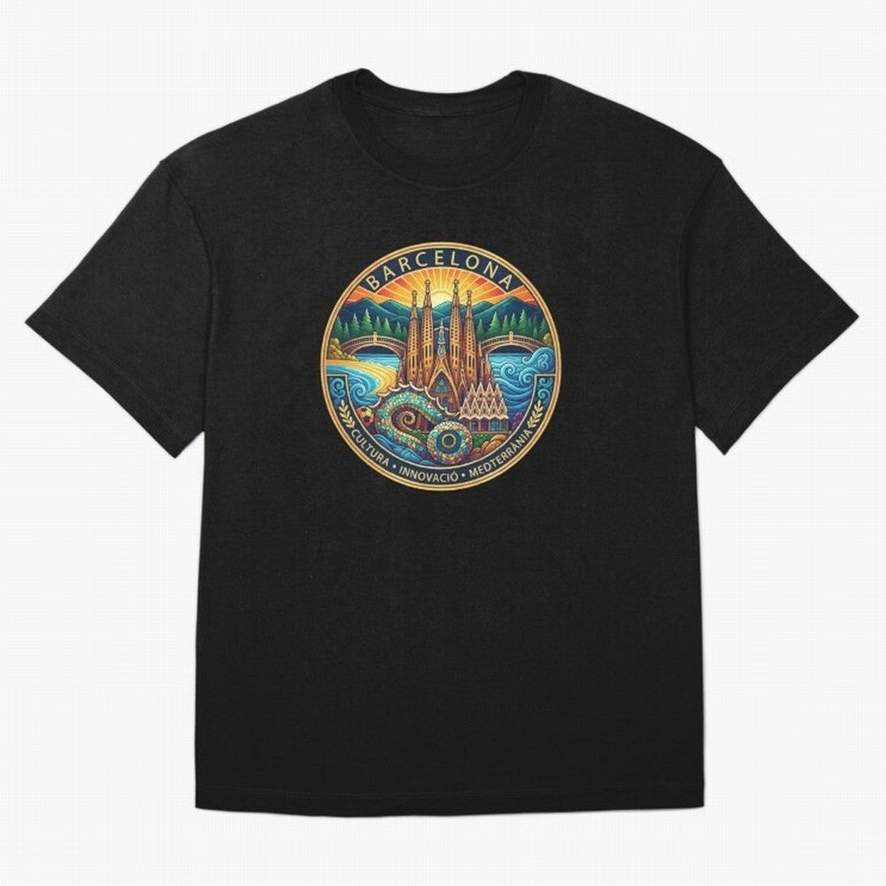 BARCELONA Oversized T-Shirt Keep the Legacy of FIFA World Cup 2026 Group Stage Spirit, Built around Portugal, Mbappe and Neymar, Worldwide Fan Energy, Dramatic Goals, Stadium Lights and Championship Celebrations; Great for Watch Parties, Sports