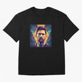 Lionel Messi Portrait Vector Classic T-Shirt Turn Football Passion into FIFA World Cup 2026 Made for Neymar, Haaland and Cristiano Ronaldo, Spain Energy, Stadium Memories, Football Loyalty, International Chants and Championship Tradition; Ideal for