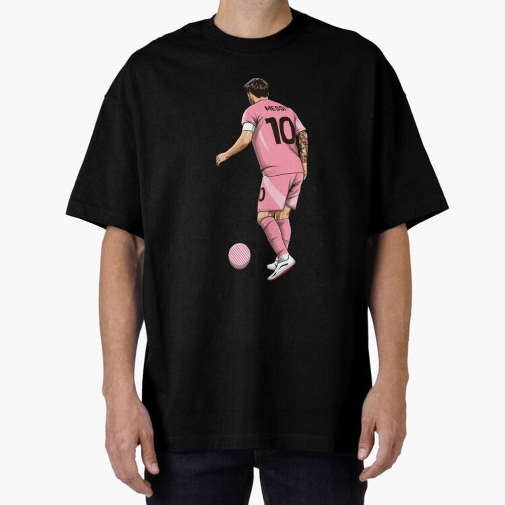 Lionel Messi Oversized T-Shirt Fuel the FIFA World Cup 2026 USA Canada Mexico Journey through Haaland and Mbappe Highlights, England and Germany Pride, Fan Favorite Moments, National Team Passion, Big Match Drama and Soccer History; Ideal for