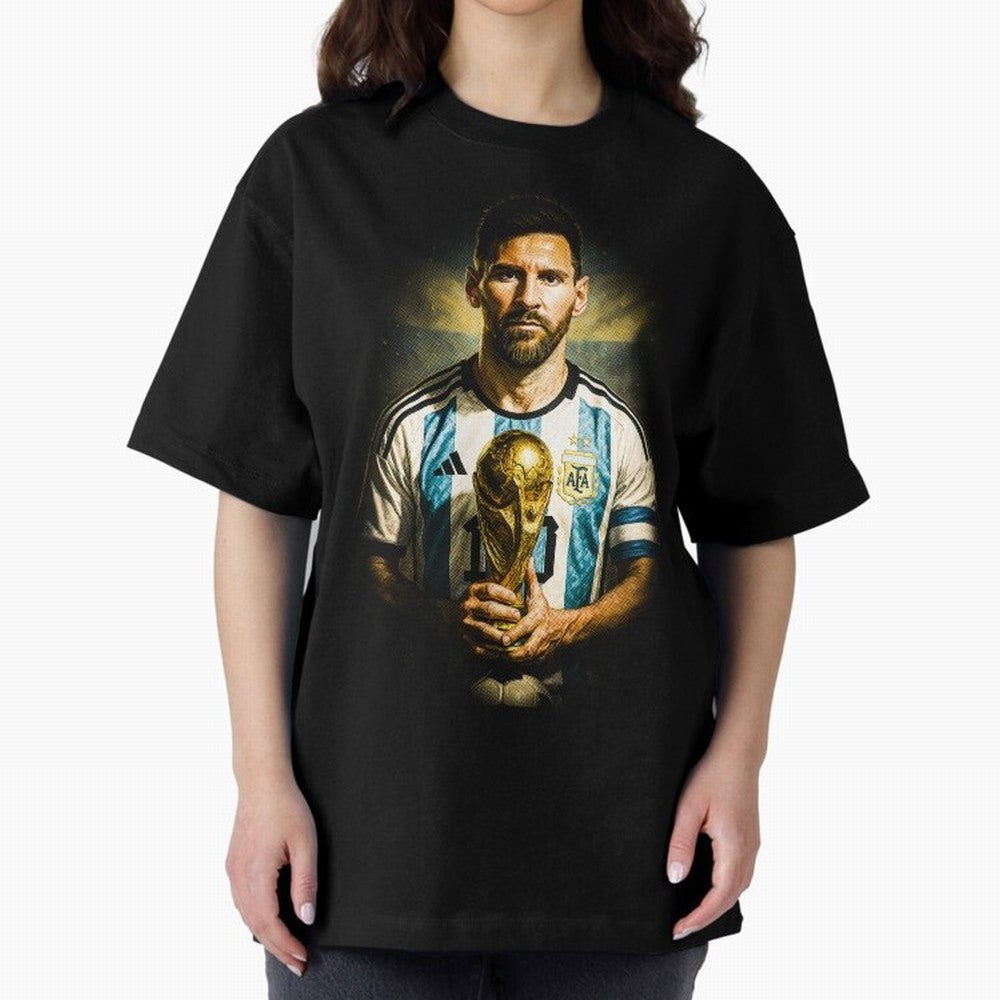 Lionel Messi Classic T-Shirt Fuel FIFA World Cup 2026 Group Stage Spirit, Filled with England, France and Netherlands, CR7, Stadium Chants, National Pride, Trophy Dreams and Unforgettable Football Memories; Ideal for Football Dads, Football Moms,