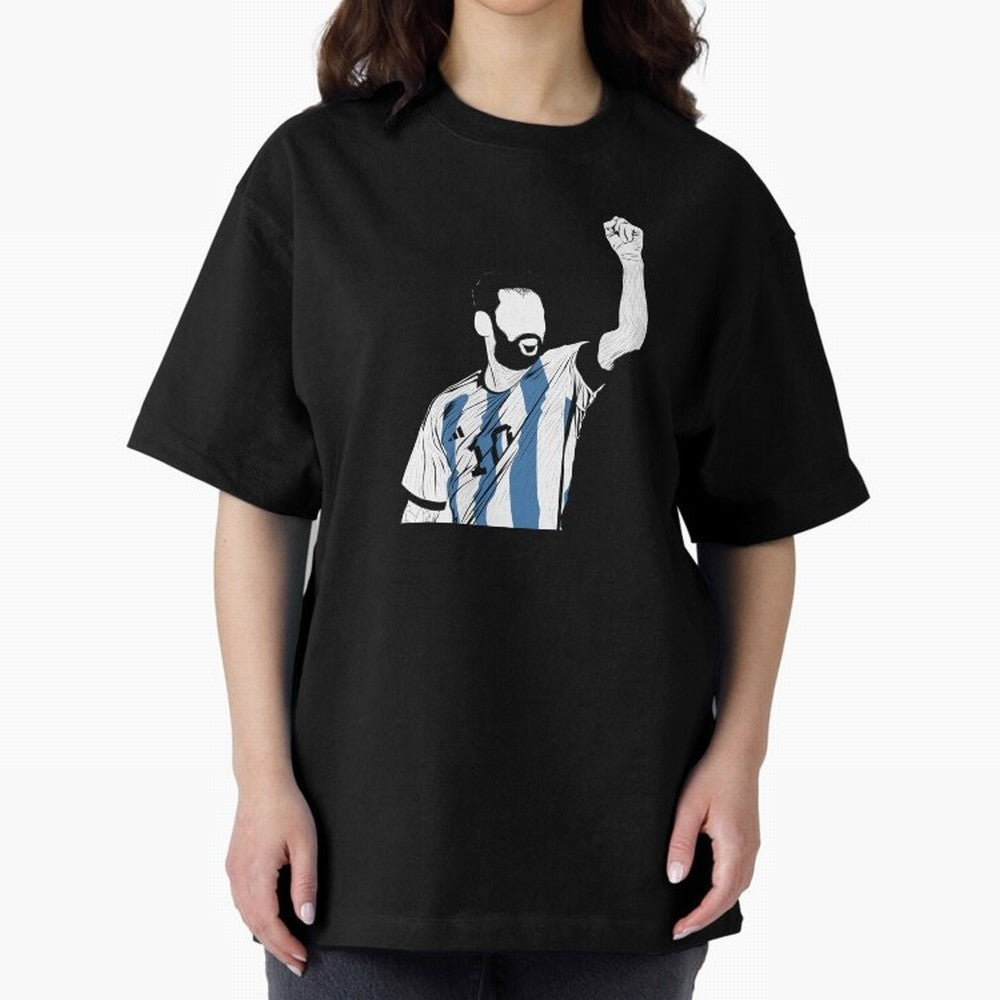 Messi 2023 Essential T-Shirt Show Passion for the Stars of FIFA World Cup 2026 Group Stage for Fans of Mbappe and Argentina, France and Brazil, Bringing Global Supporter Spirit, Legendary Goals, National Colors and Tournament Celebration; Ideal for