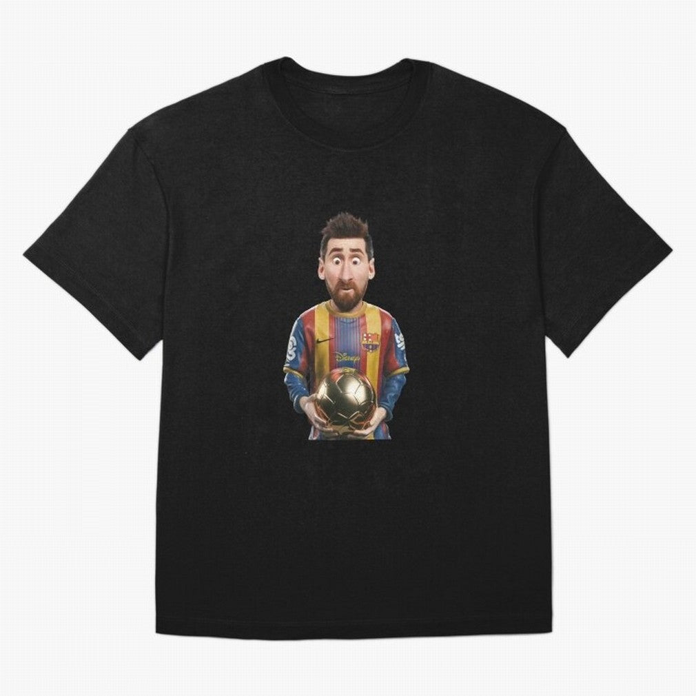 Gold Ball Classic T-Shirt Carry FIFA World Cup 2026 Group Stage Featuring Neymar, Haaland and Cristiano Ronaldo, Argentina Energy, Football History, Final Match Energy, Crowd Noise and Once in a Lifetime Moments; Great for Supporters Who Love