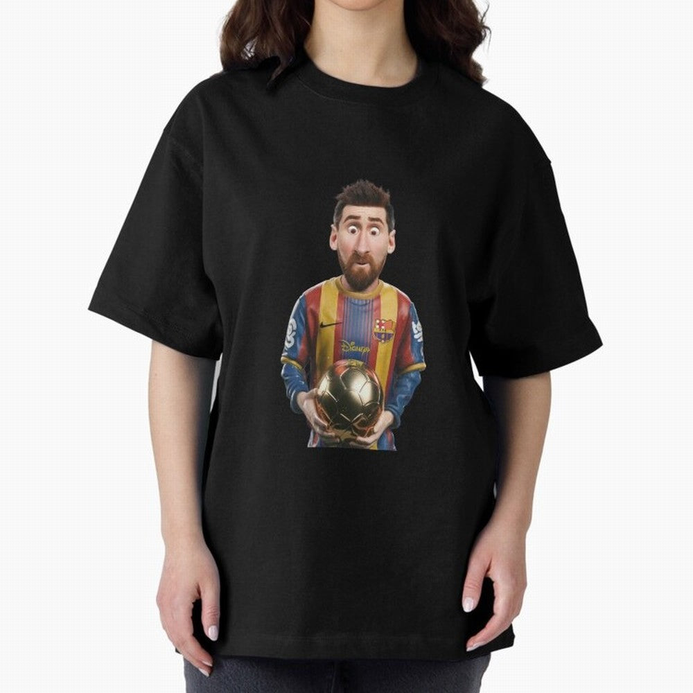Gold Ball Classic T-Shirt Carry FIFA World Cup 2026 Group Stage Featuring Neymar, Haaland and Cristiano Ronaldo, Argentina Energy, Football History, Final Match Energy, Crowd Noise and Once in a Lifetime Moments; Great for Supporters Who Love
