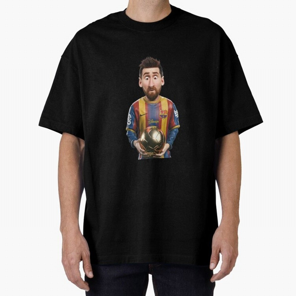 Gold Ball Classic T-Shirt Carry FIFA World Cup 2026 Group Stage Featuring Neymar, Haaland and Cristiano Ronaldo, Argentina Energy, Football History, Final Match Energy, Crowd Noise and Once in a Lifetime Moments; Great for Supporters Who Love